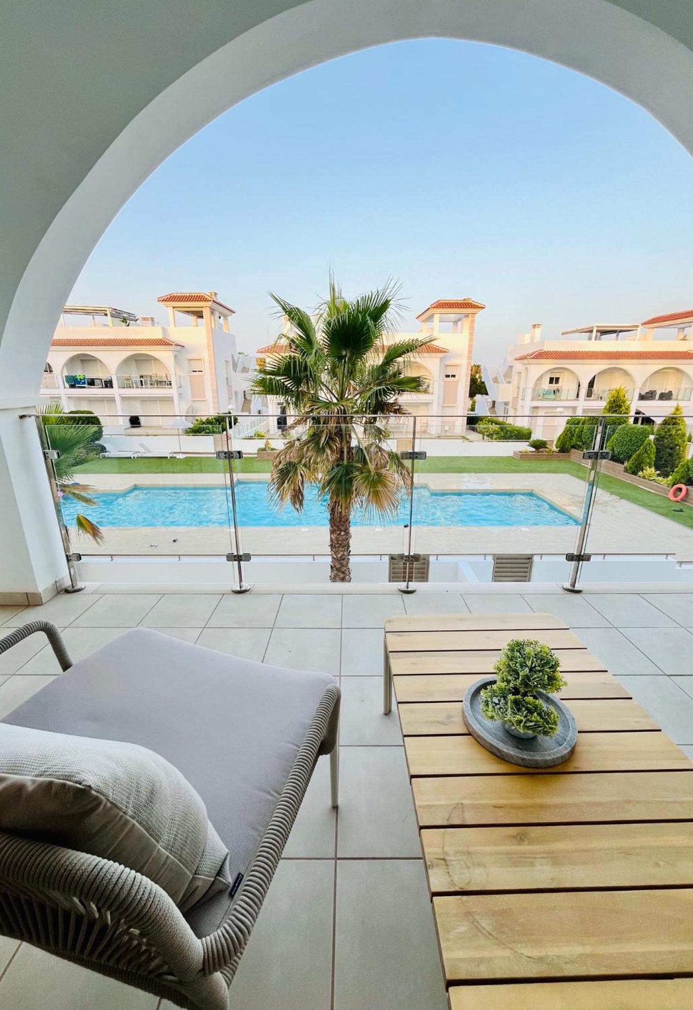 Fortuna Penthouse With Roof Terrace, Ac And Pool Rojales Exterior foto